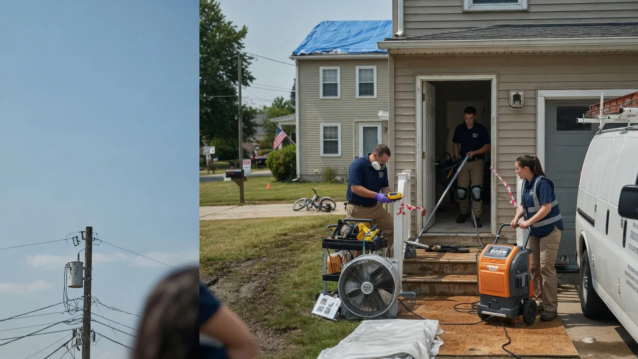 Water Damage Repair in Athens, WV near me